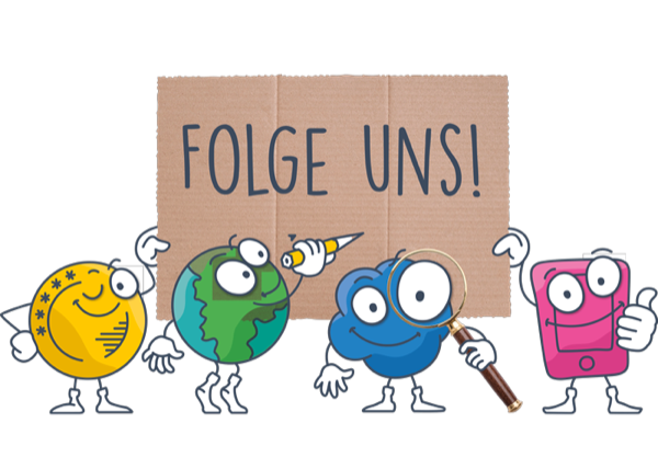 Folge uns!